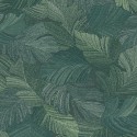 Grandeco|Abstraktes Blattfloristik grün Tapete|Abstrakt