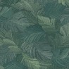 Grandeco|Abstraktes Blattfloristik grün Tapete|Abstrakt