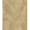 Grandeco|Abstraktes Mosai-Holz 3D Braun Tapete|Holzimitat