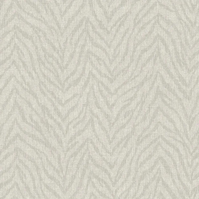 Papel pintado piel cebra gris estilo étnico - Grandeco Attitude A66701