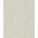 Papel pintado piel cebra gris estilo étnico - Grandeco Attitude A66701