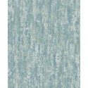 Grandeco|Papier peint industriel effet béton turquoise|Imitation Béton