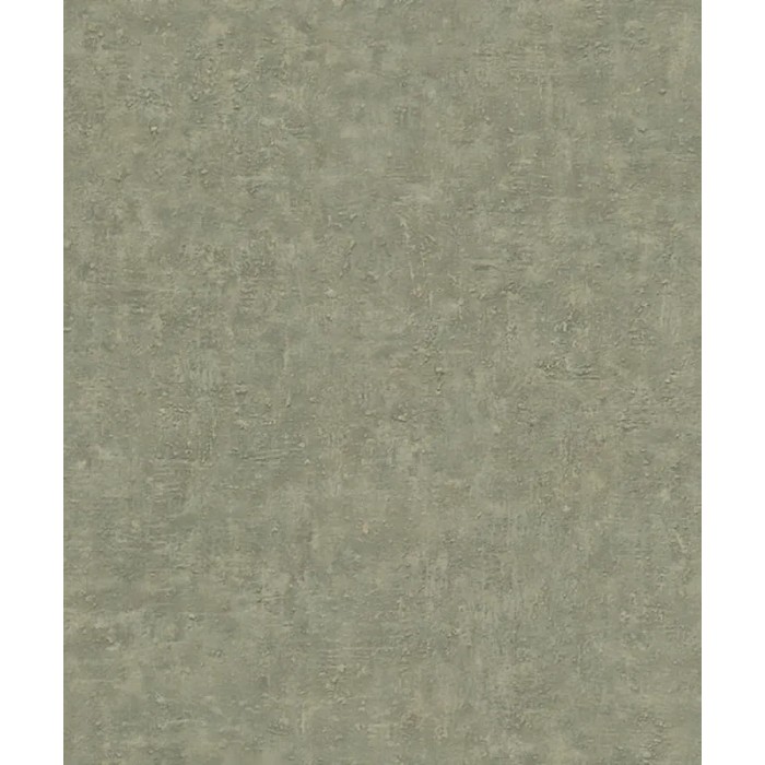 Grandeco|Timeless plaster-effect green wallpaper|Stucco Imitation