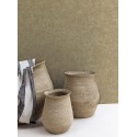 Grandeco|Zeitlose Putzoptik Braun Tapete|Tapeten