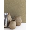 Grandeco|Timeless plaster-effect brown wallpaper|Wallpaper