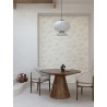 Grandeco|Timeless marine coral white cream wallpaper|Wallpaper