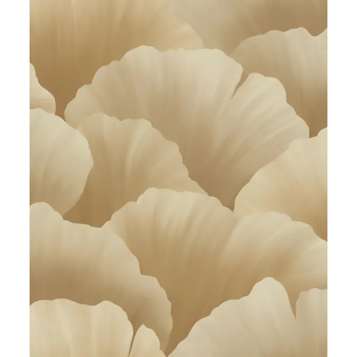 Grandeco|Papel pintado atemporal corales marinos beige tostado|Tropical