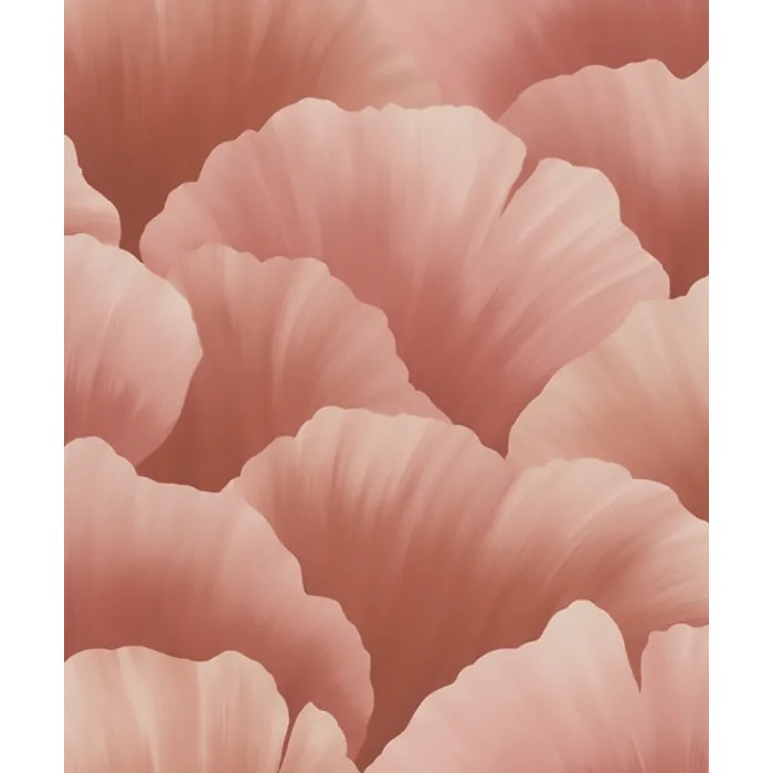 Grandeco|Papel pintado atemporal corales marinos rojo|Tropical