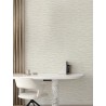 Grandeco|Papier peint moderne motif abstrait blanc crème|Minimaliste