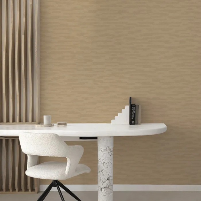 Grandeco|Papier peint moderne motif abstrait marron|Papier Peint