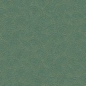 Grandeco|Papier peint moderne formes coquillages marins vert|Papier Peint