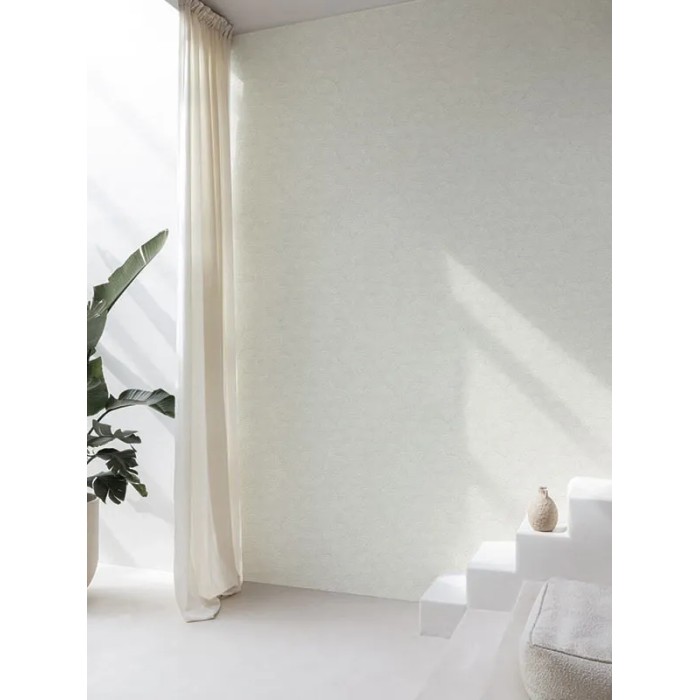 Grandeco|Moderne Muschelformen Meeresdesign Beige-Creme Tapete|Zeitgenössisch