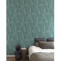 Grandeco|Skandinavische Wildblumen weiß Tapete|Skandinavisch