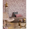Eijffinger|Rustic wallpaper with silhouetted lilac purple branches|High-End