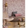 Eijffinger|Rustic wallpaper with silhouetted lilac purple branches|High-End