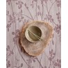 Eijffinger|Rustic wallpaper with silhouetted lilac purple branches|High-End