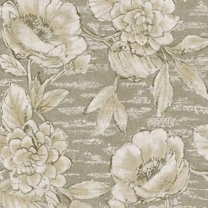 Eijffinger|Tapete große Blumen beige rustikal|Hochwertige