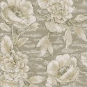 Eijffinger|Papier peint grandes fleurs vert beige rustique|Haut Gamme
