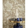 Eijffinger|Papier peint grandes fleurs vert beige rustique|Haut Gamme