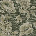 Eijffinger|Rustic wallpaper with large green flowers|Rustic