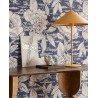Eijffinger|Papier peint grandes fleurs bleu rustique|Haut Gamme