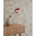 Eijffinger|Rustic wallpaper with beige tropical branches|Rustic