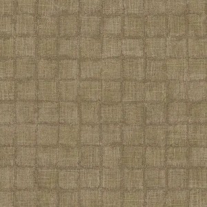 Casamance|Naturfaser Tapete braun gewebtes Korbgeflecht|Raffiaimitation