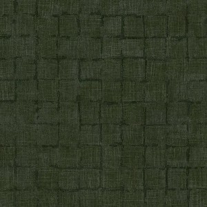 Eijffinger|Ethnic wallpaper with checked sackcloth in taupe brown|Checkered