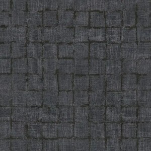 Marburg|Tapete geometrisch modern Schwarz und Gold Putz-Effekt|Modern