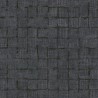 Eijffinger|Modern ethnic wallpaper with checked sackcloth in dark grey|Modern