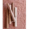 Eijffinger|Modern wallpaper with ethnic geometric lines in rosy beige|Wallpaper