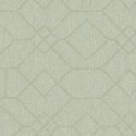 Eijffinger|Scandinavian geometric tapestry wallpaper in green|Fabric Imitation