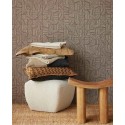 Eijffinger|Modern ethnic mosaic wallpaper with dotted pattern in blue|Checkered