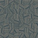 Eijffinger|Papier peint mosaïque à points ethnique moderne vert gris|Carreaux