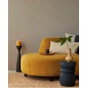 Eijffinger|Papier peint rustique moderne nervures de feuilles marron terracotta brillant|Contemporain