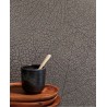 Eijffinger|Rustic wallpaper with leaf veins in emerald green, glossy|Wallpaper