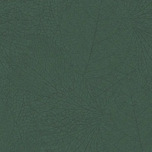 Eijffinger|Romantic rustic wallpaper with leaf veins in ochre green, glossy|Scandinavian