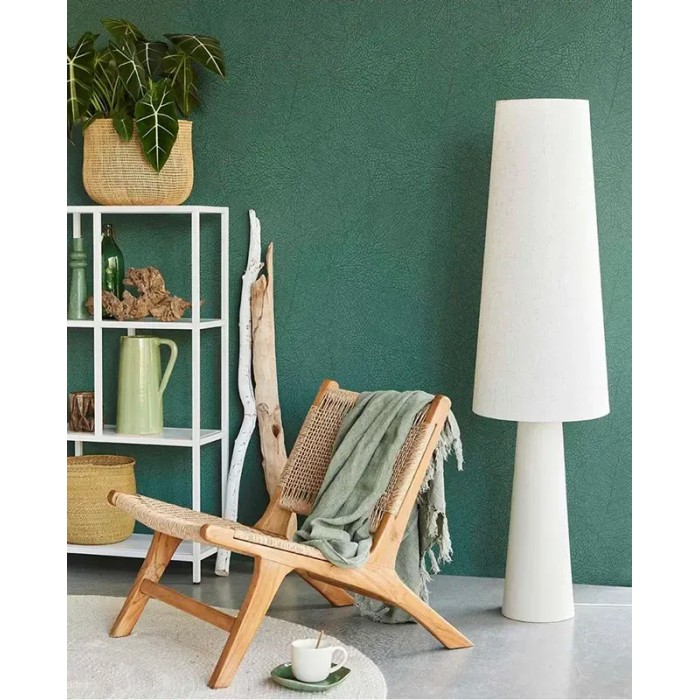 Eijffinger|Papel pintado nervios foliares verde claro brillante escandinavo|Papel Pintado