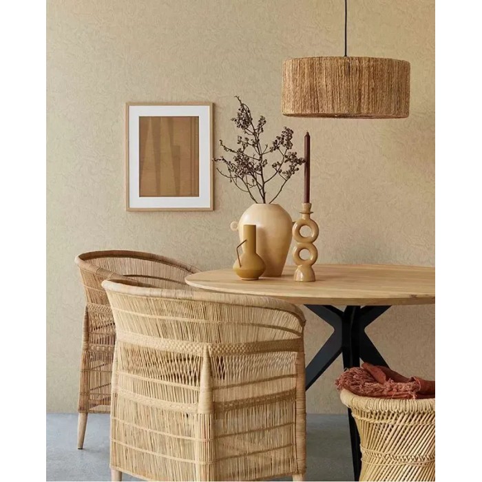 Eijffinger|Papel pintado ondas de arena estucado beige escandinavo|Papel Pintado