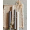Eijffinger|Timeless stucco wallpaper with sand waves in dark brown|Wallpaper