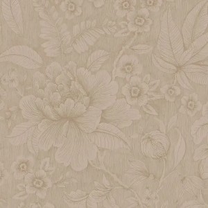 Caselio|Romantische Tapete mit Vögeln und Blumen|Romantisch