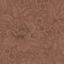 Pip Studio|Papier peint grandes fleurs couleur terre cuite|Rustique