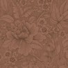 Pip Studio|Wallpaper with large terracotta flowers|Rustic