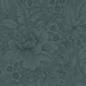 Pip Studio|Wallpaper with large terracotta flowers|Rustic