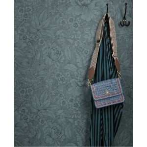 Pip Studio|Wallpaper with large terracotta flowers|Rustic 2
