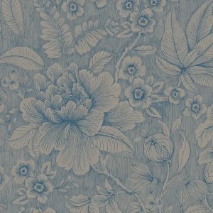 Pip Studio|Wallpaper with large terracotta flowers|Rustic