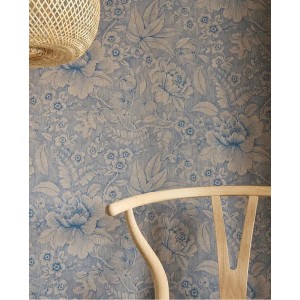 Pip Studio|Wallpaper with large terracotta flowers|Rustic 2