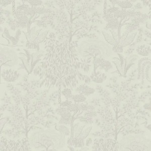 Pip Studio|Romantische Tapete mit Waldlandschaft in Terrakotta|Tapeten