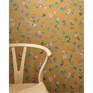 Eijffinger|Papier peint scandinave vagues en relief beige|Romantique 2