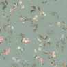Pip Studio|Papier peint romantique petites fleurs japonaises vert|Romantique